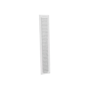 Griglia con alette inclinate in alluminio prelaccato bianco GA BL 140 x 240 GAM- ANJOS - 6774