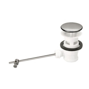 Tappo lavabo automatico, valvola inox coprente- NICOLL - 0201005