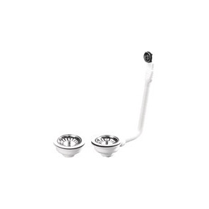 Scarico lavello a conca 2 vasche- NICOLL - 0204168