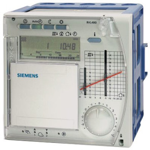 Regolatore riscaldamento SIGMAGYR 1 circuito e ACS- SIEMENS - RVL481