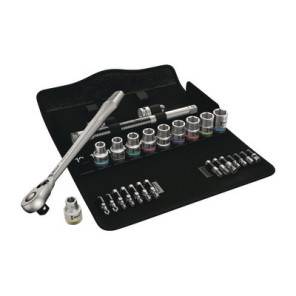 Jeu cliquet Zyklop Metal avec levier d'i- WERA - 05004078001