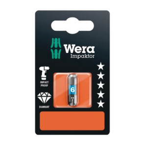 Embout Hex-Plus IMP DC SB Impaktor, 6 x 25 mm- WERA - 05073906001