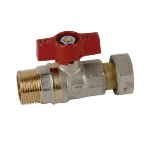 Rubinetto diritto m20 f20 ottone grezzo- EFFEBI - 2164R405