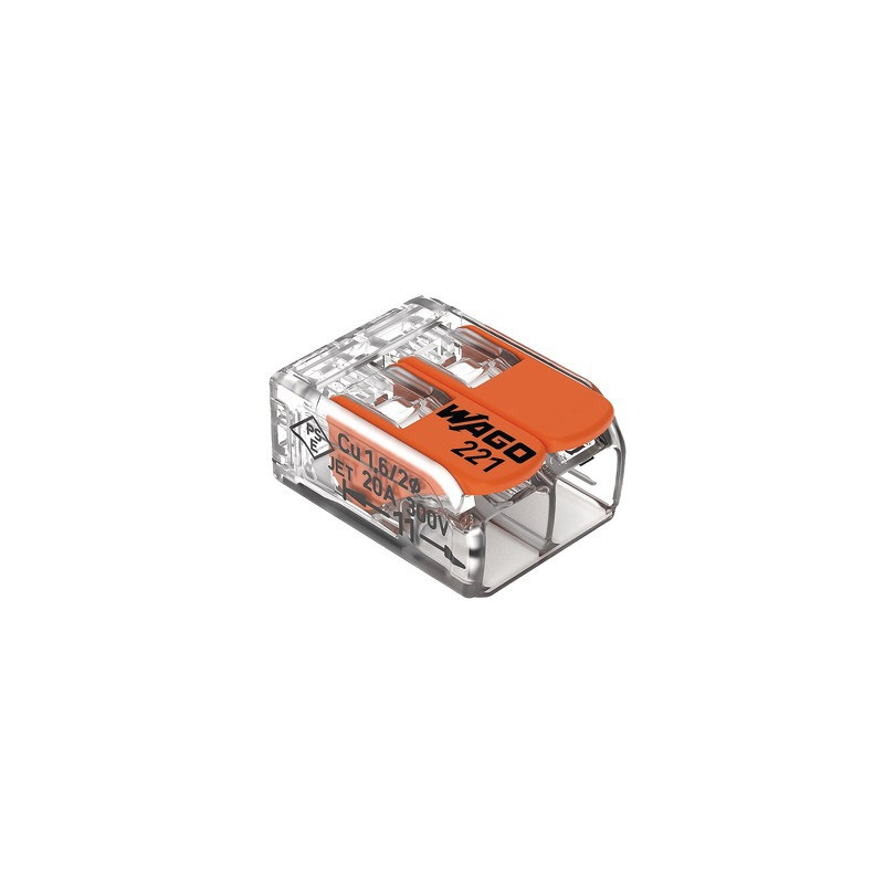 Borne de connexion tous conducteurs 2 fi- DIFF - 111892  - (X5)