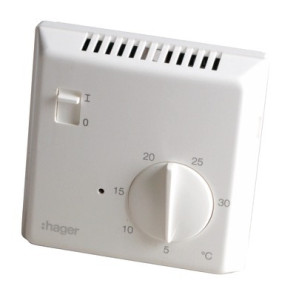 Termostato elettronico semplice- HAGER - 25513