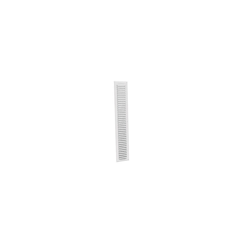Griglia con alette inclinate in alluminio prelaccato bianco GA BL 140 x 240 GAM- ANJOS - 6774
