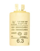 Condensateur 6.3µf 470Vac- ELM LEBLANC - 87387029230