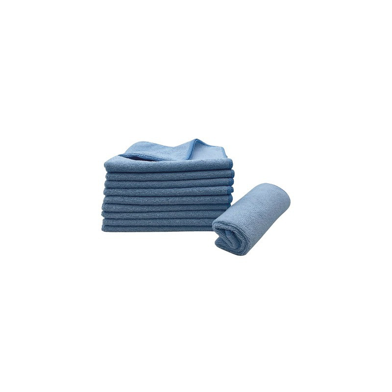 Microfibra blu - 38x38 CM- ISOCLEAR - 909049  - (X10)