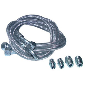Flessibile gasolio su curva 1000mm con 4 raccordi- DIFF - 909905  - (X2)