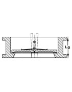 Valvola di ritegno a doppio battente ghisa 100- SFERACO - 370100