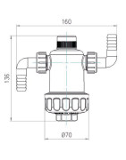 Filtro neutralizzatore di condensati nt1- RBM - 32860530
