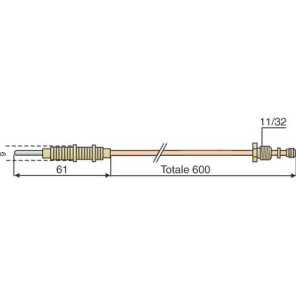 Termocoppia- DIFF pour Viessmann - 7815449