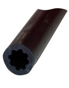 Gomma flessibile lunghezza 1.30 m- DIFF - 601100