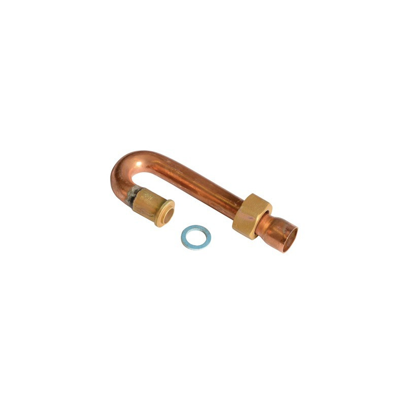 Raccordo a gomito a 180° F1/2"xCU16- DIFF - 90105