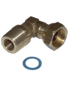 Raccordo a gomito a 90 ° CU 14- DIFF - 90107