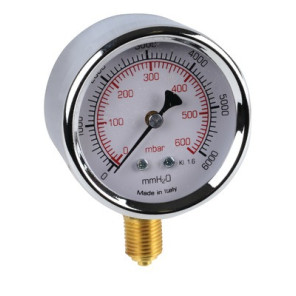 Manometro 0-600 mbar Ø 63mm- DIFF - 901479