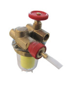 Filtro gasolio con ricircolo con valvola di arresto FF3/8"- OVENTROP - 2122261+2127600 Filtro gasolio con ricircolo con valvola di arresto FF3/8"- OVENTROP - 2122261+2127600