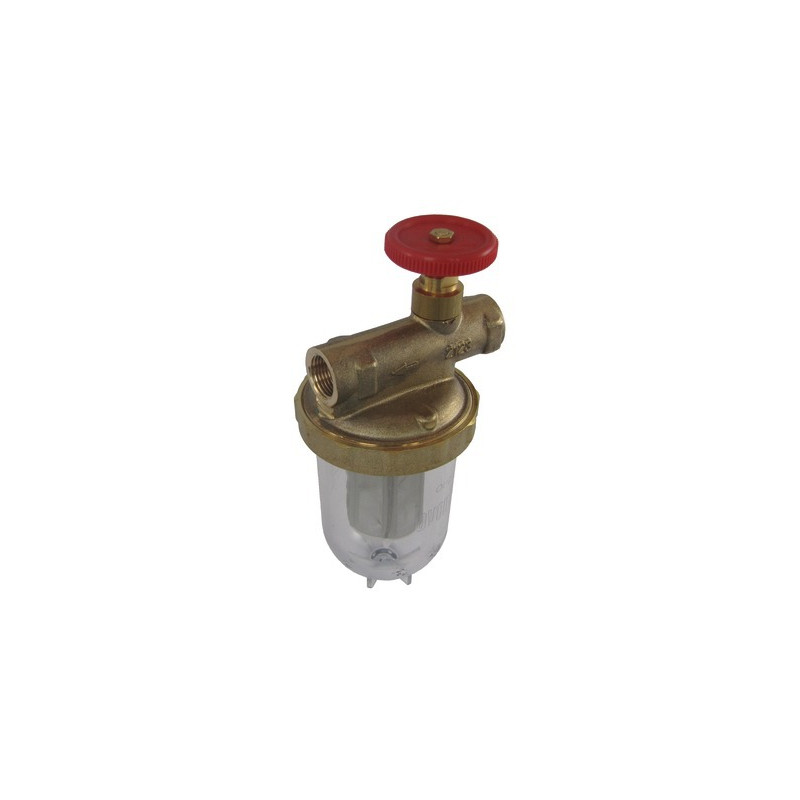 Un condotto con rubinetto FF3/8" tipo OVENTROP- OVENTROP - 2123103+2127700