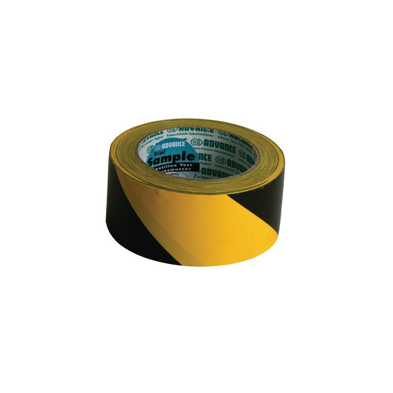 Nastro adesivo per delimitazioni giallo/nero- DIFF - 907123