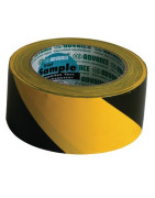 Nastro adesivo per delimitazioni giallo/nero- DIFF - 907123