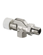 Corpo termostatico a preregolazione ad angolo 3/3"- OVENTROP - 1183903