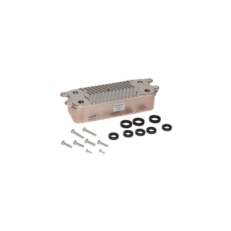 Scambiatore secondario 18 piastre- DIFF pour Saunier Duval - 0020186154