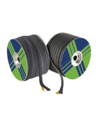 Bobina 100mt treccia textape nera 10x3mm- DIFF - 150577