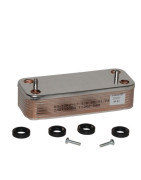 Scambiatore secondario 16P- DIFF pour Chaffoteaux - 65104333