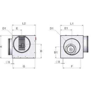Scatola ECOBLUE 600- CALADAIR - CEC017970