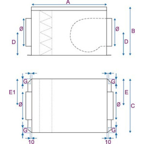 Cassa MINIBLUE 160- CALADAIR - CET018081
