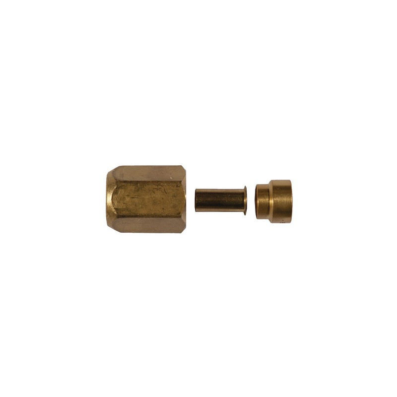 Raccordo 1/4" + Raccordo 3/8" (0,8)- SERTO - 416.2384.270  - (X2)