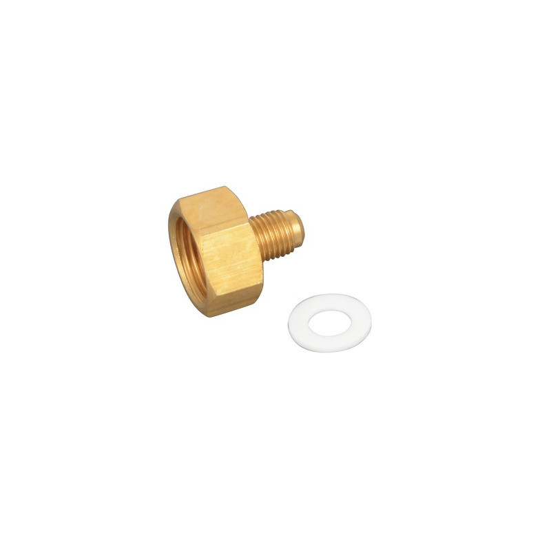 Raccordo flare adattatore M1/4''xF18x150- DIFF - 609002