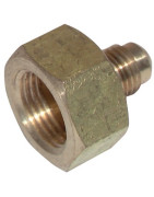 Raccordo flare adattatore M5/8''xF18x150- DIFF - 609003