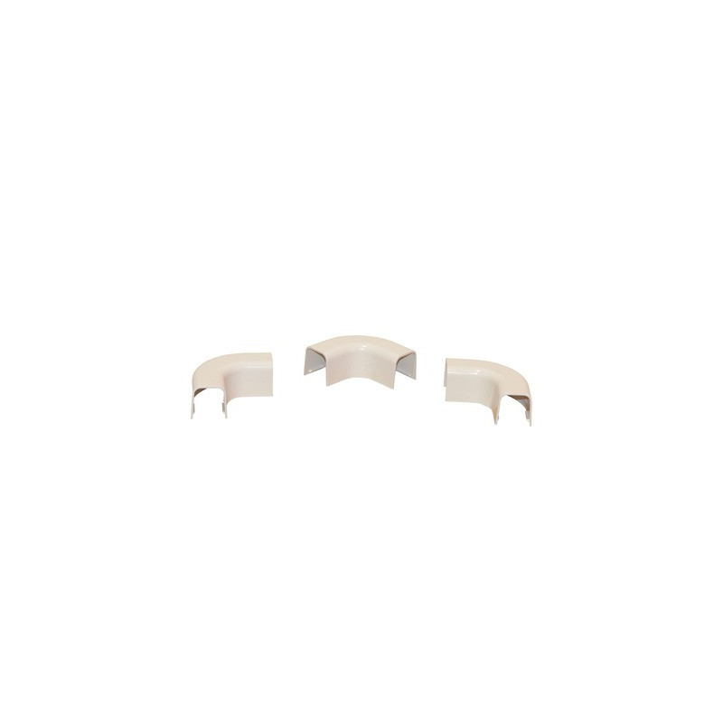 Curva piana 25x25 RAL9010- DIFF - 807723  - (X20)
