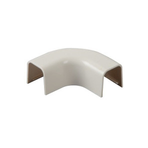Curva piana 25x25 RAL9010- DIFF - 807723  - (X20)