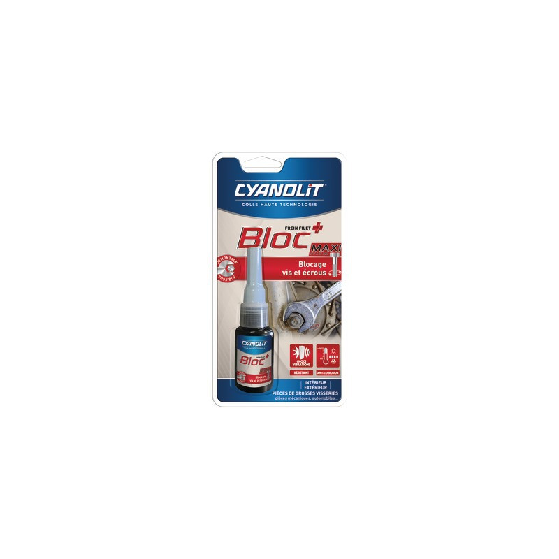 CYANOLIT BLOC e MAXI 10ml- AC MARCA IDEAL - 33300011