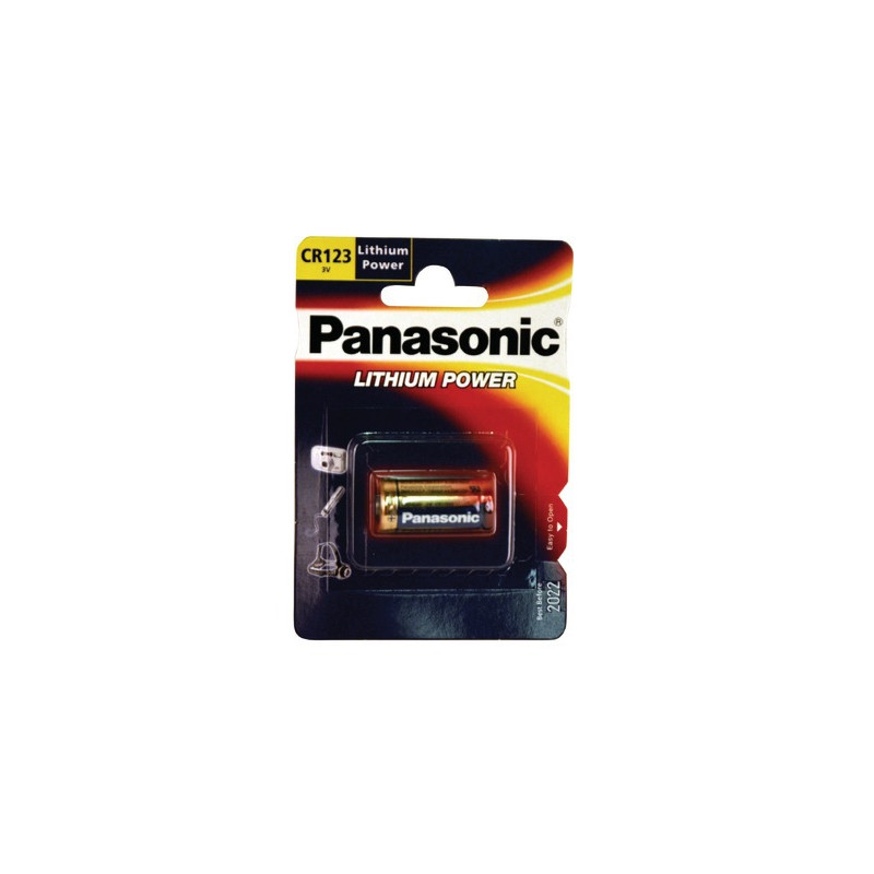 Pile litio tipo CR123- DIFF - 920022