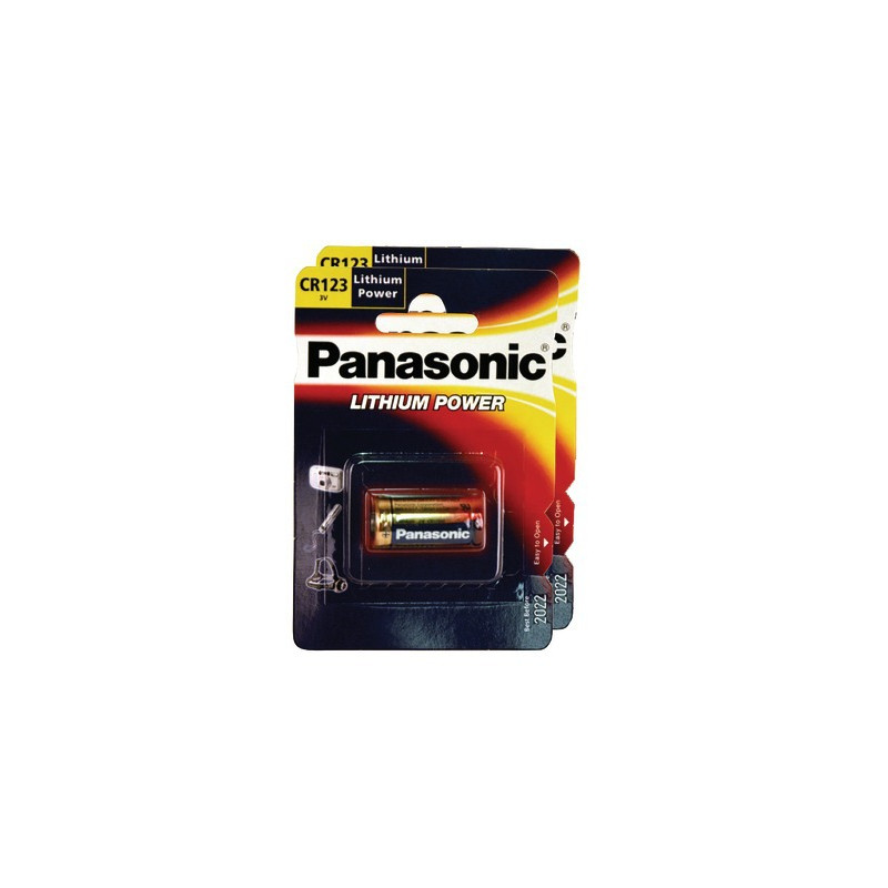Pila in litio CR123A 3V- DIFF - 920034  - (X2)