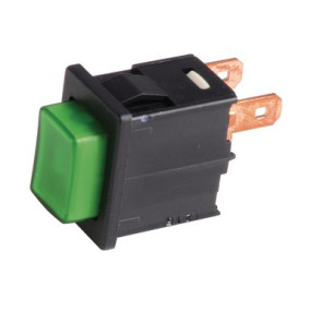 Pulsante L4 N/verde- DIFF pour De Dietrich Chappée - V15804542