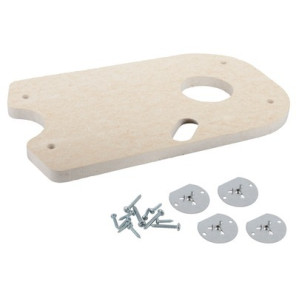 Kit isolamento esterno porta bruciatore e viti- DIFF pour De Dietrich Chappée - S17072195