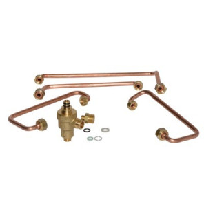 Disconnettore + guarnizioni + tubi ms 24- DIFF pour De Dietrich Chappée - 711487200