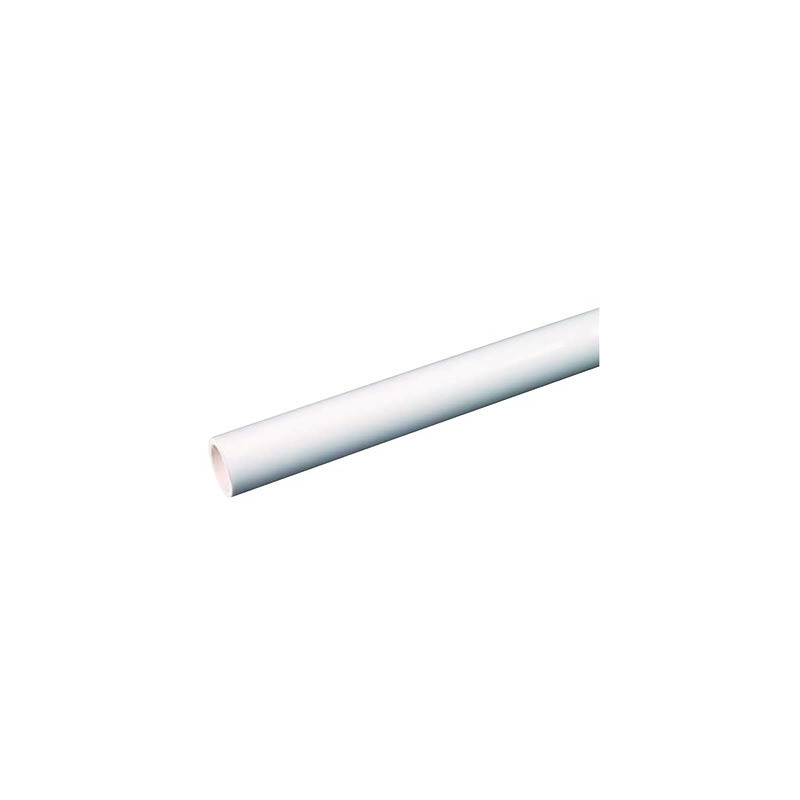 Tubo rigido condensa 2m Ø20/18 pvc bianco- DIFF - 806339  - (X15)