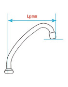 Raccordo e collo di cigno- DIFF - 99674  - (X10)