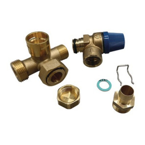 Valvola di sicurezza con croce g1/2 7 bar- DE DIETRICH - S100798